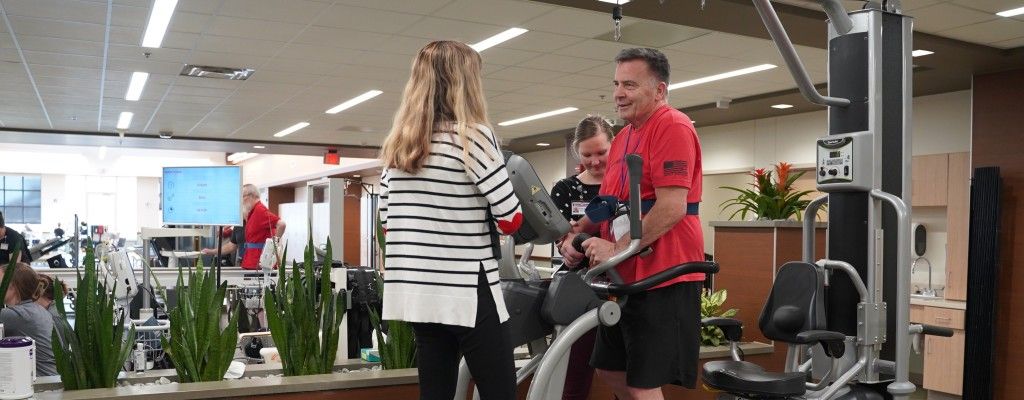 Kansas City man chooses Madonna for intensity of therapy after stroke