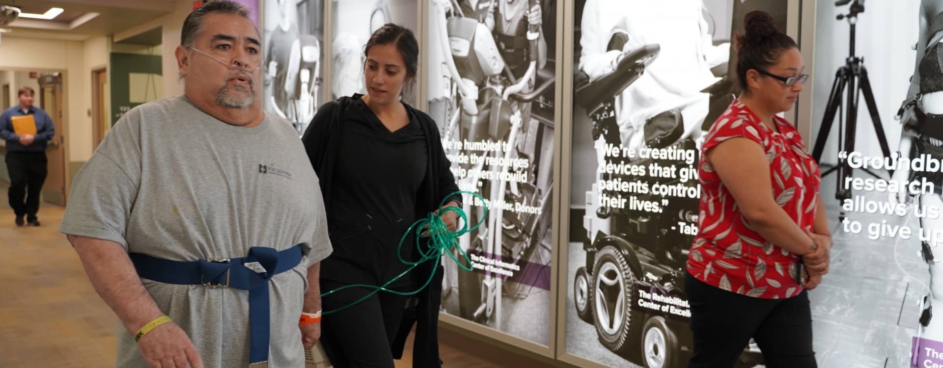 Former patient returns to Madonna as physical therapy student