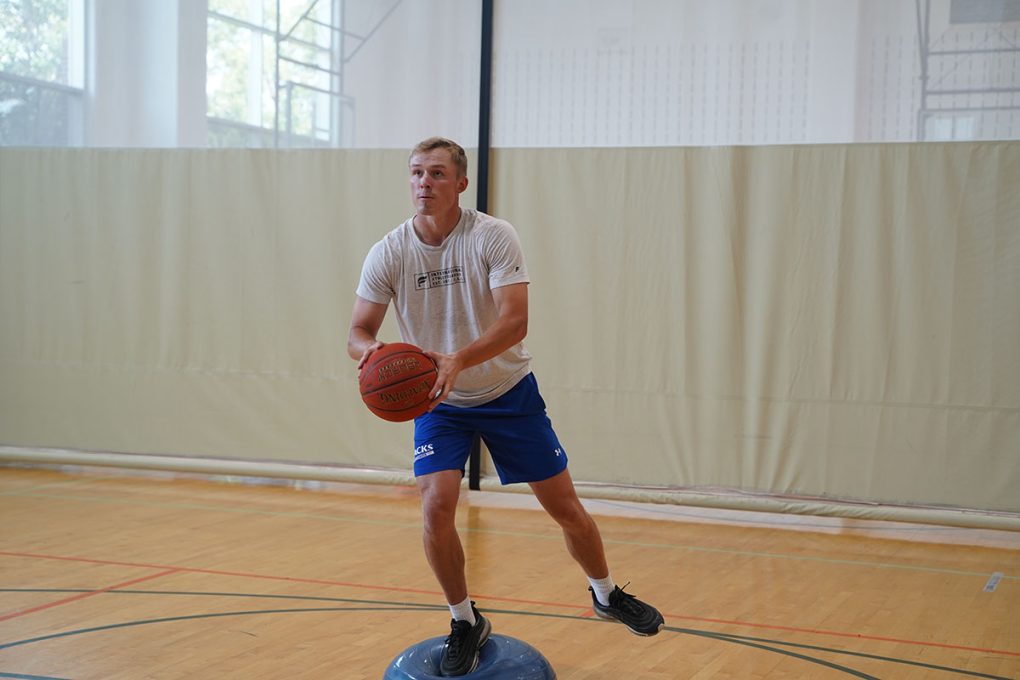 Athlete prepares for professional career with Madonna’s outpatient therapy