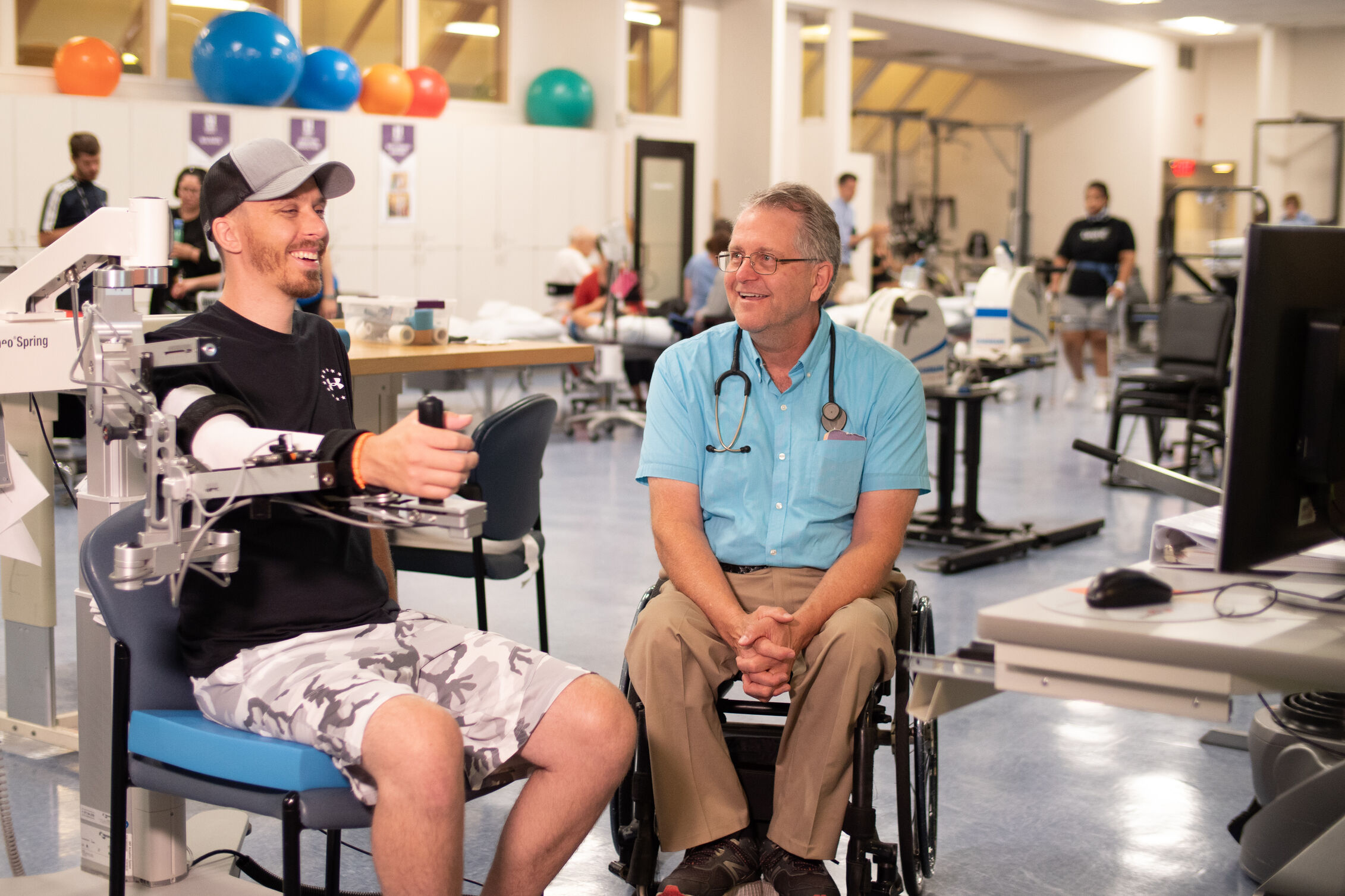 Spinal cord medical director leans on own experience to help patients