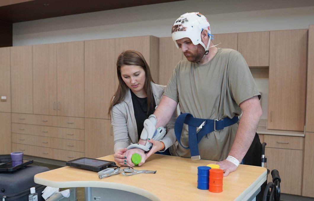 Brain injury survivor brings ‘Farm Boy Strong’ mentality to recovery journey