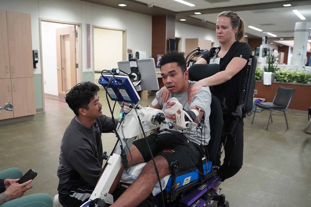 Brother’s love, advocacy, leads to gains in teen’s brain injury recovery