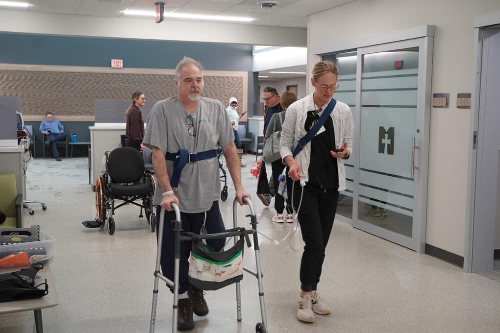 Longtime Madonna employee becomes patient, returns to work thanks to intense rehabilitation