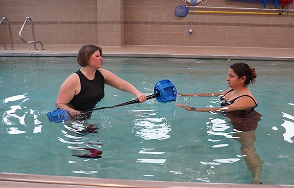 Young stroke survivor uses specialized technology to propel progress