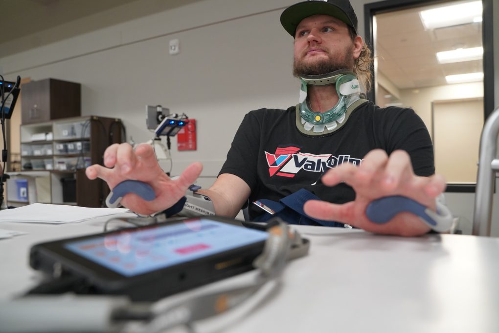 North Dakota Man Racing Back After Spinal Cord Injury