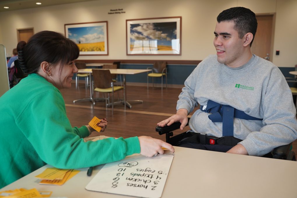 Man’s military mindset coupled with strong family support result in brain injury success